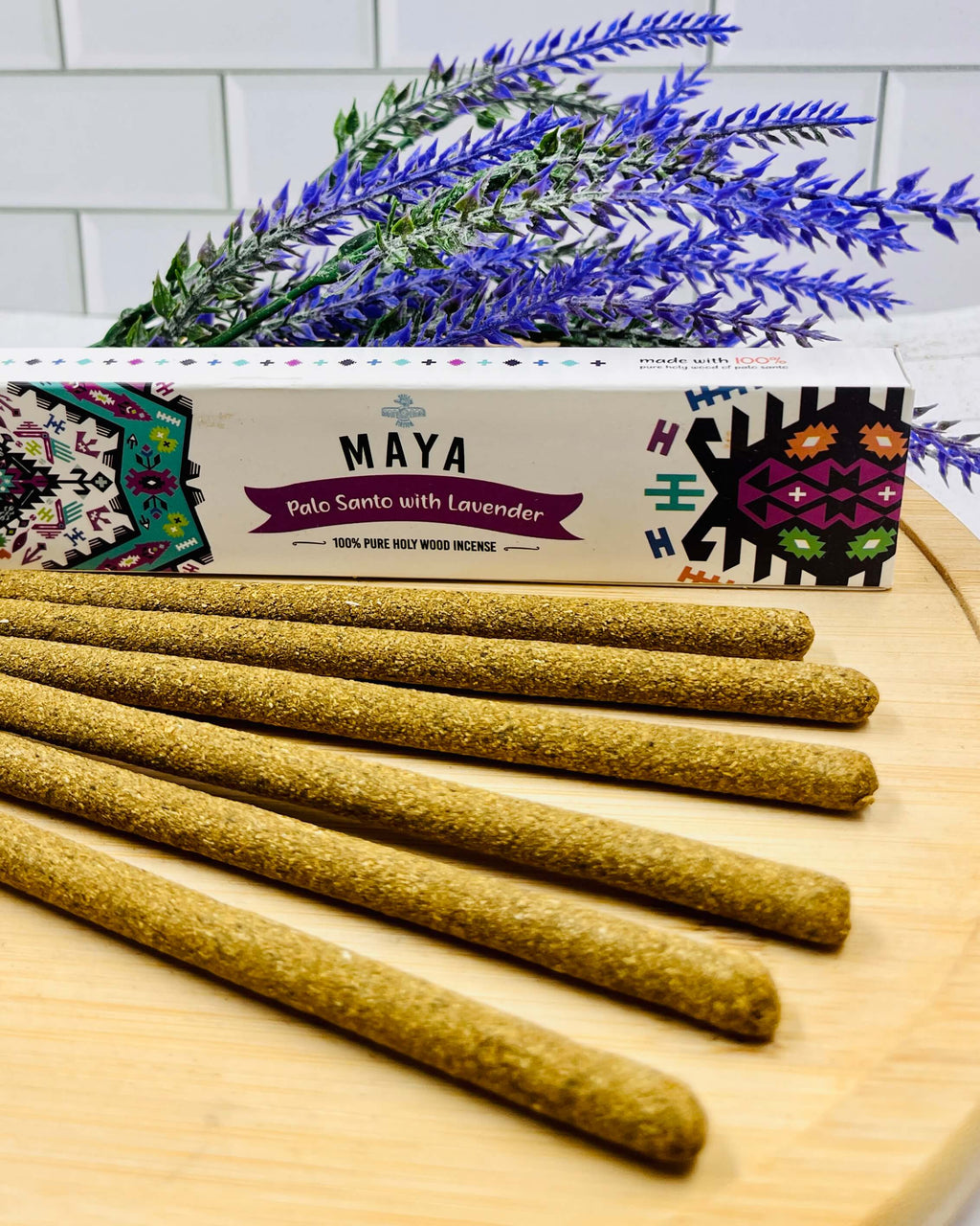 MAYA Palo Santo & Lavender Incense