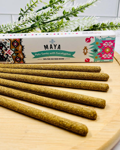 MAYA Palo Santo & Eucalyptus Incense