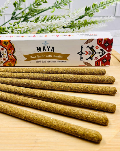 MAYA Palo Santo & Vanilla Incense