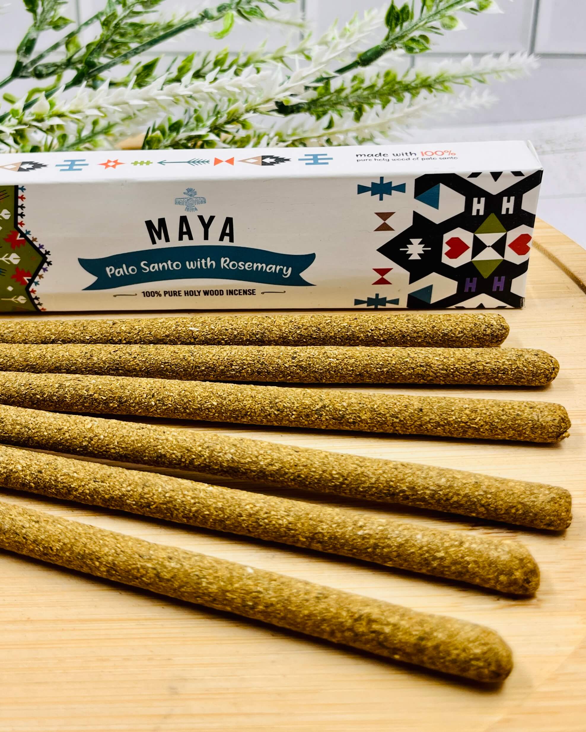 MAYA Palo Santo & Rosemary Incense