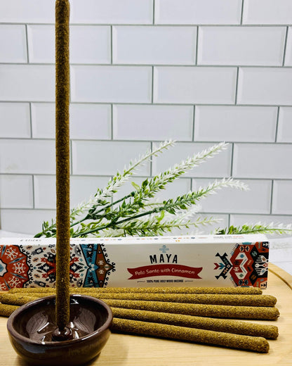 MAYA Palo Santo & Cinnamon Incense