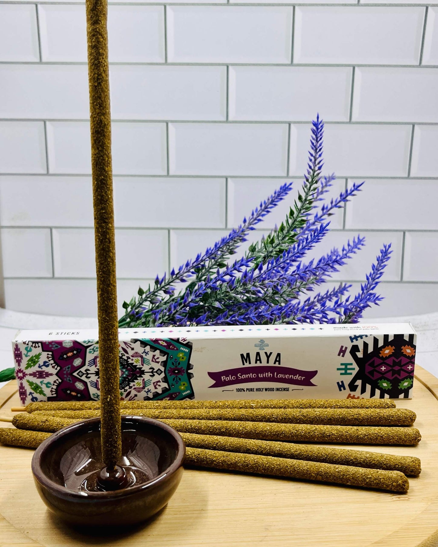 MAYA Palo Santo & Lavender Incense