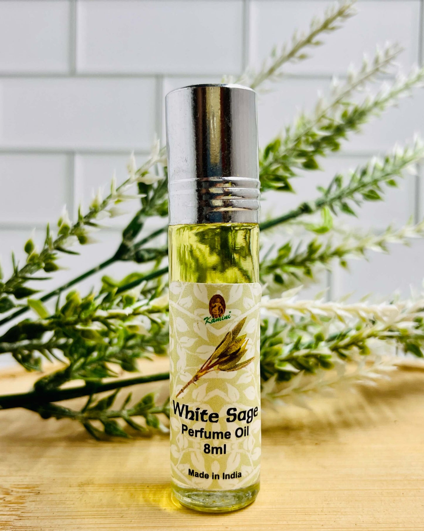 Kamini Perfume Oil WHITE SAGE 8ml