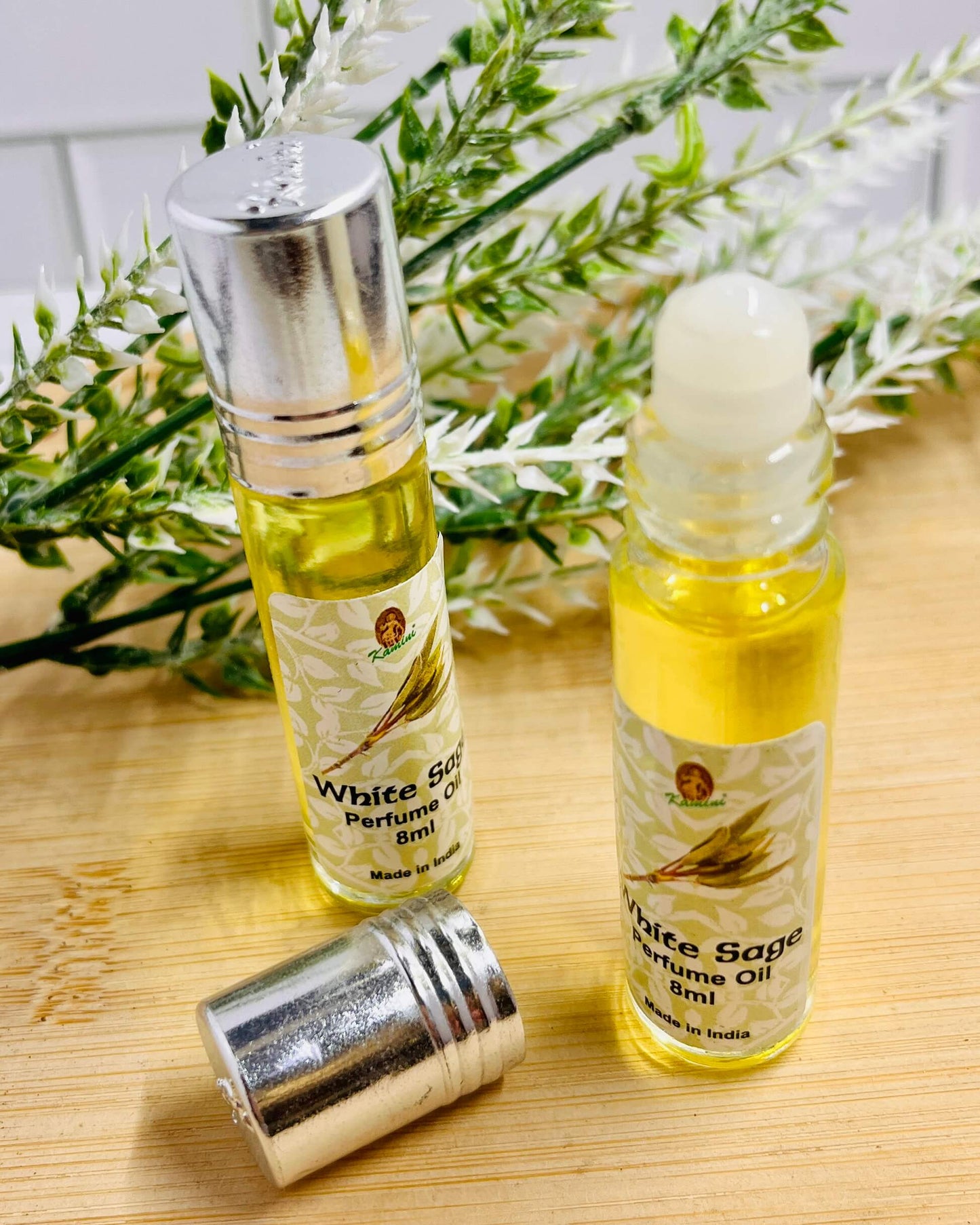 Kamini Perfume Oil WHITE SAGE 8ml
