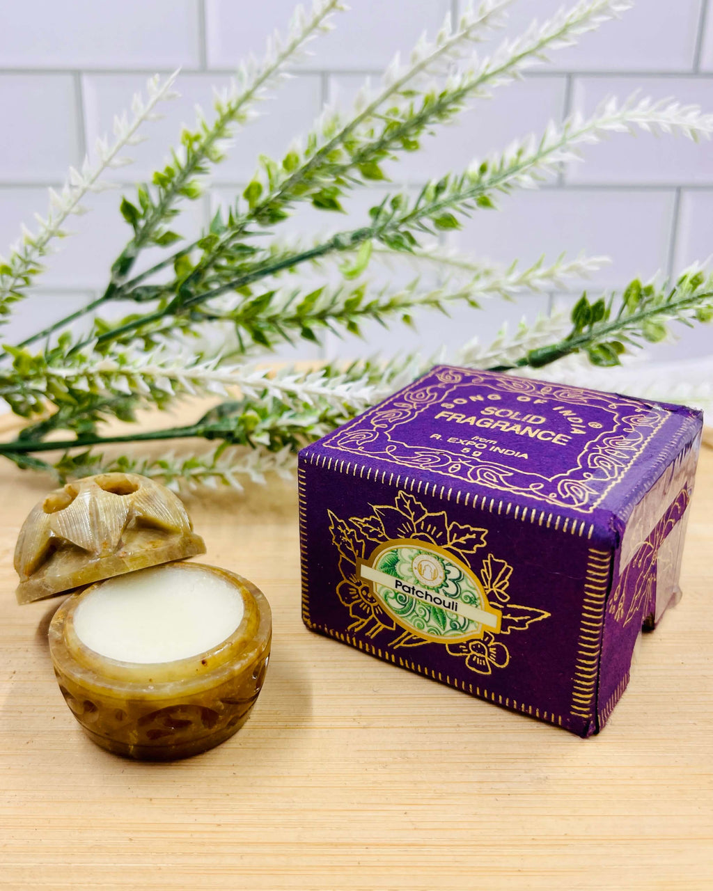 Song Of India Natural Solid Perfume PATCHOULI 5g