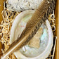 Sacred White Sage & Abalone Shell Smudge Gift Set