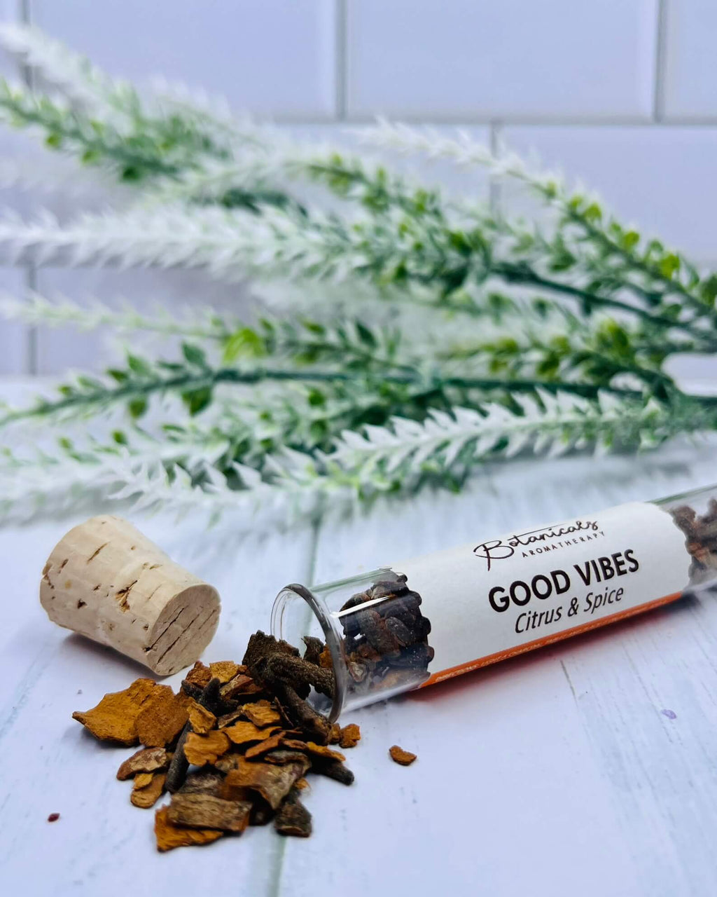 Botanicals Aromatherapy Resin GOOD VIBES Citrus & Spice 10g