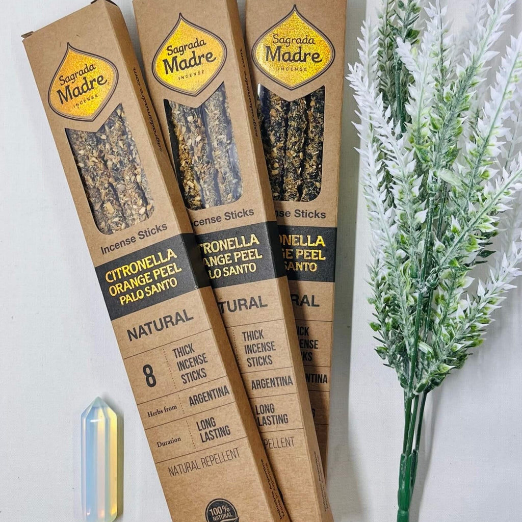 Sagrada Madre Natural Incense CITRONELLA WITH ORANGE