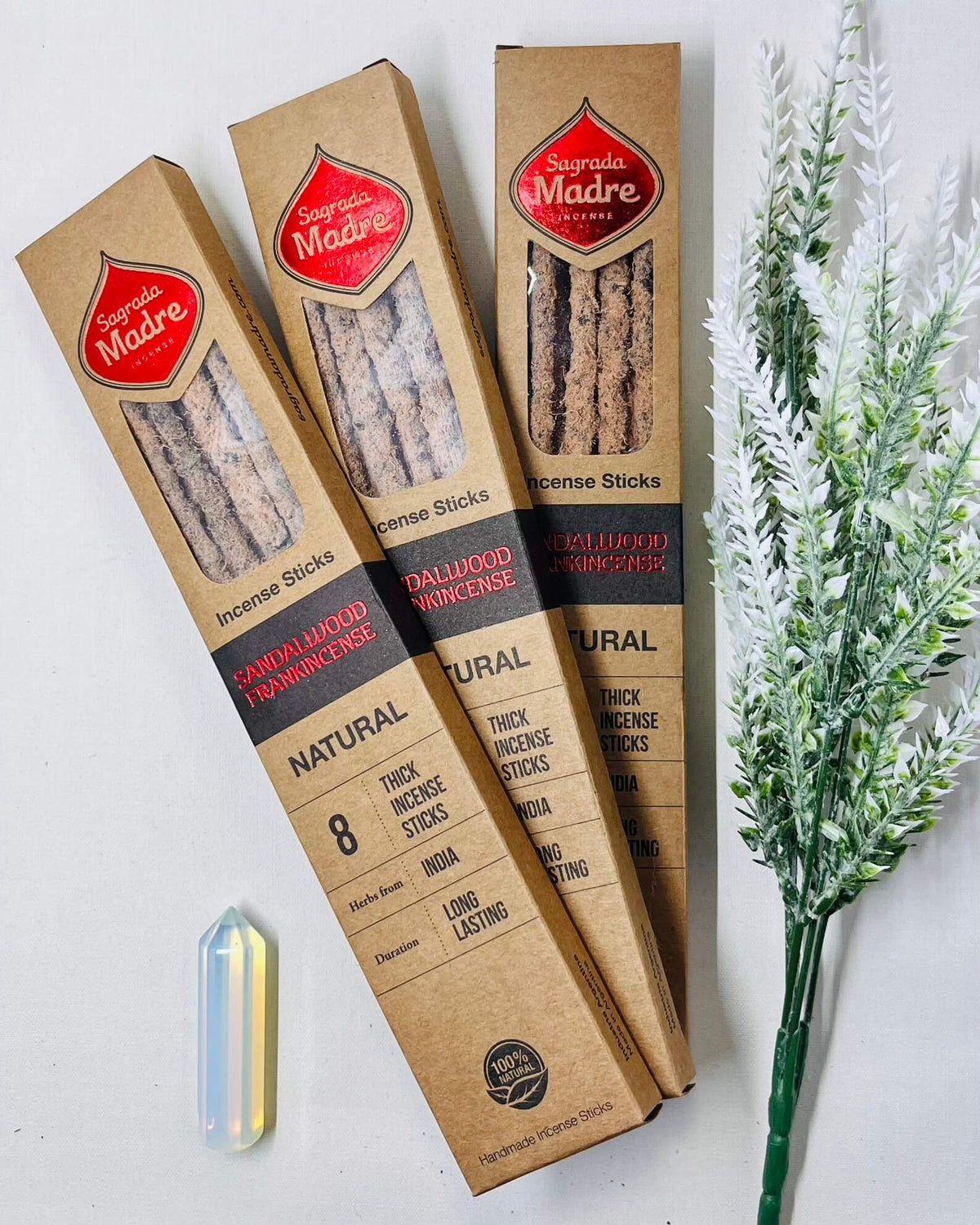 Sagrada Madre Natural Incense SANDALWOOD