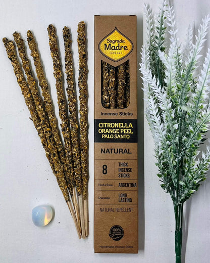 Sagrada Madre Natural Incense CITRONELLA WITH ORANGE