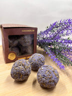 Sagrada Madre Premium Smudge Ball Bomb FRANKINCENSE & LAVENDER 8pc
