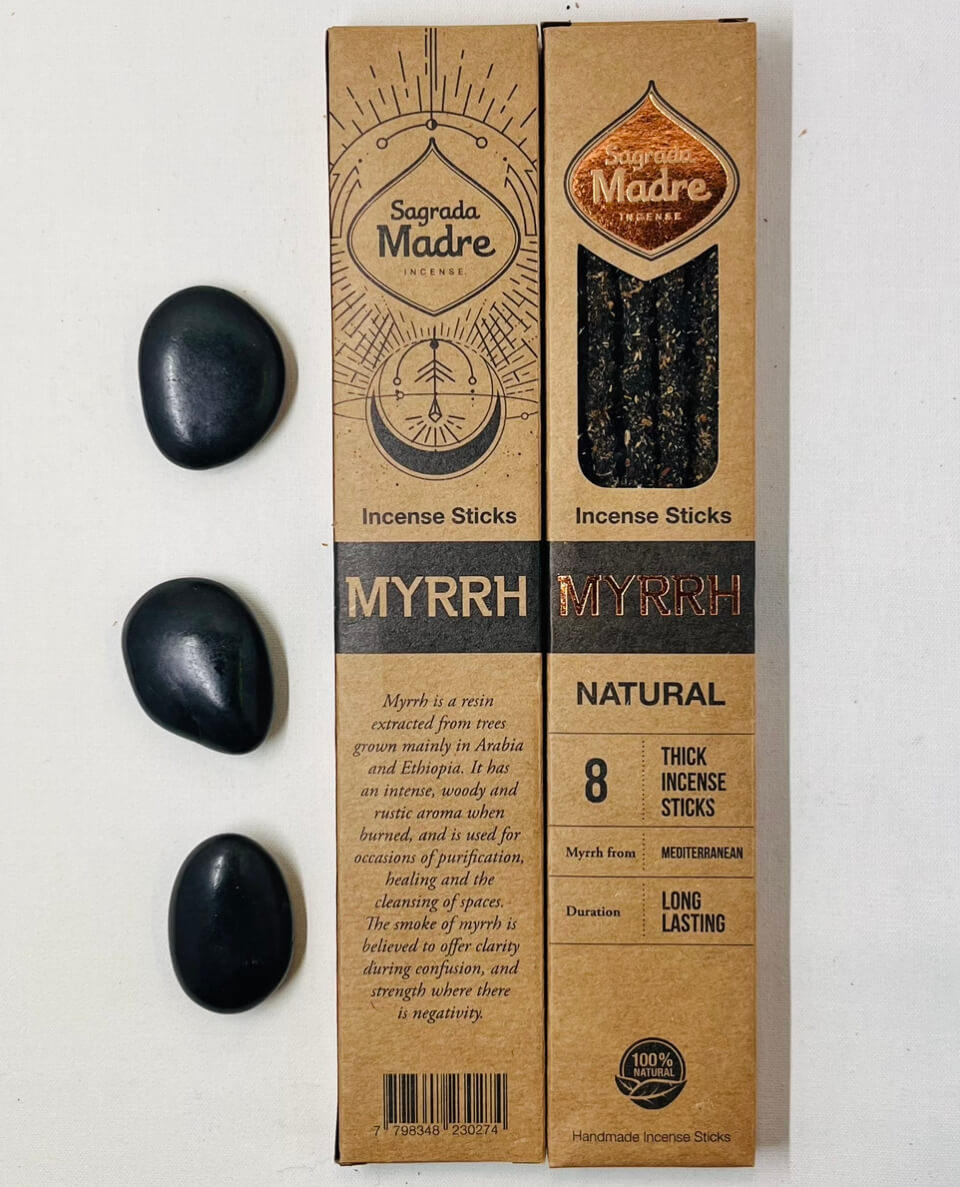 Sagrada Madre Natural Incense MYRRH