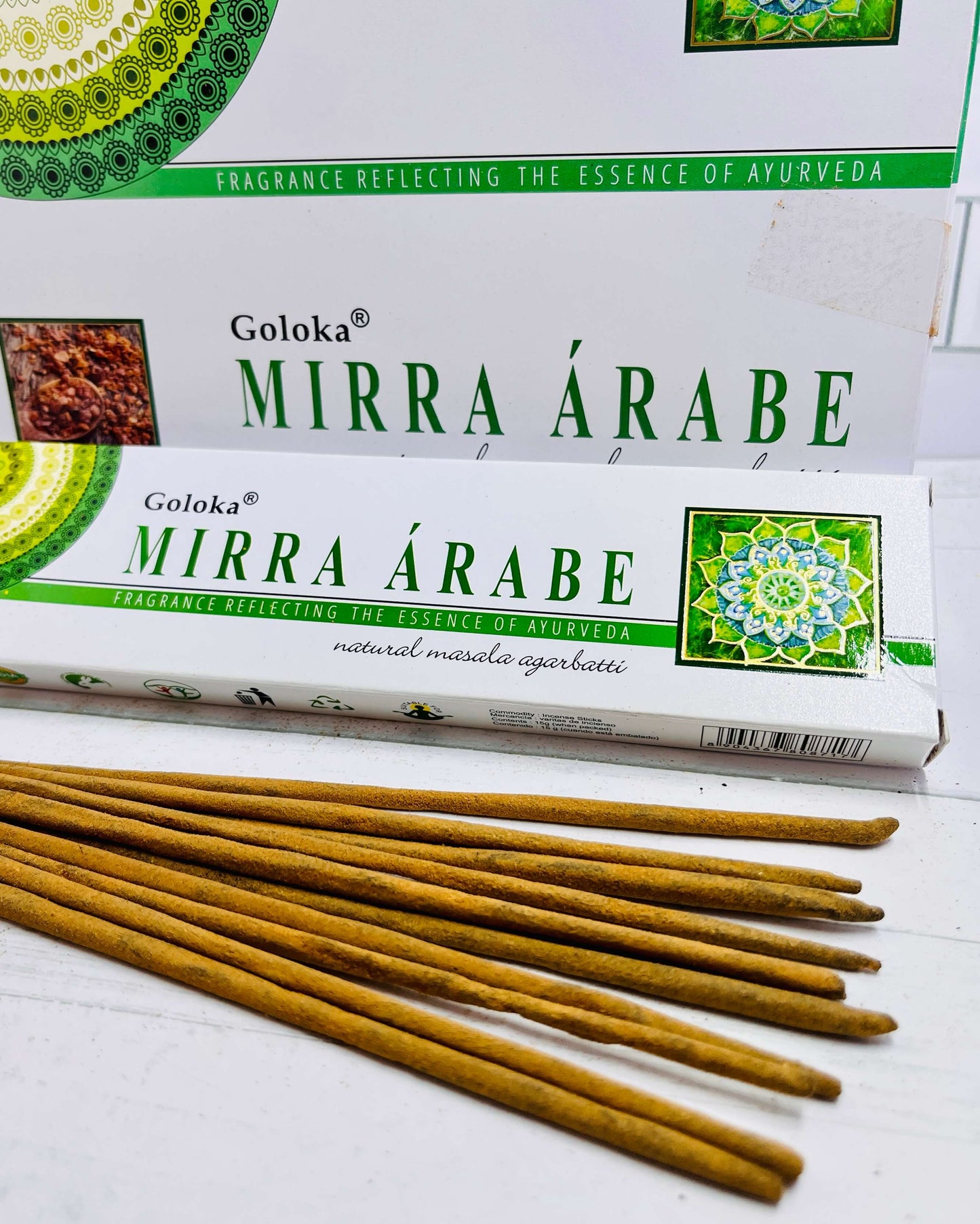 Goloka Mirra Arabe (Arabian Myrrh) incense