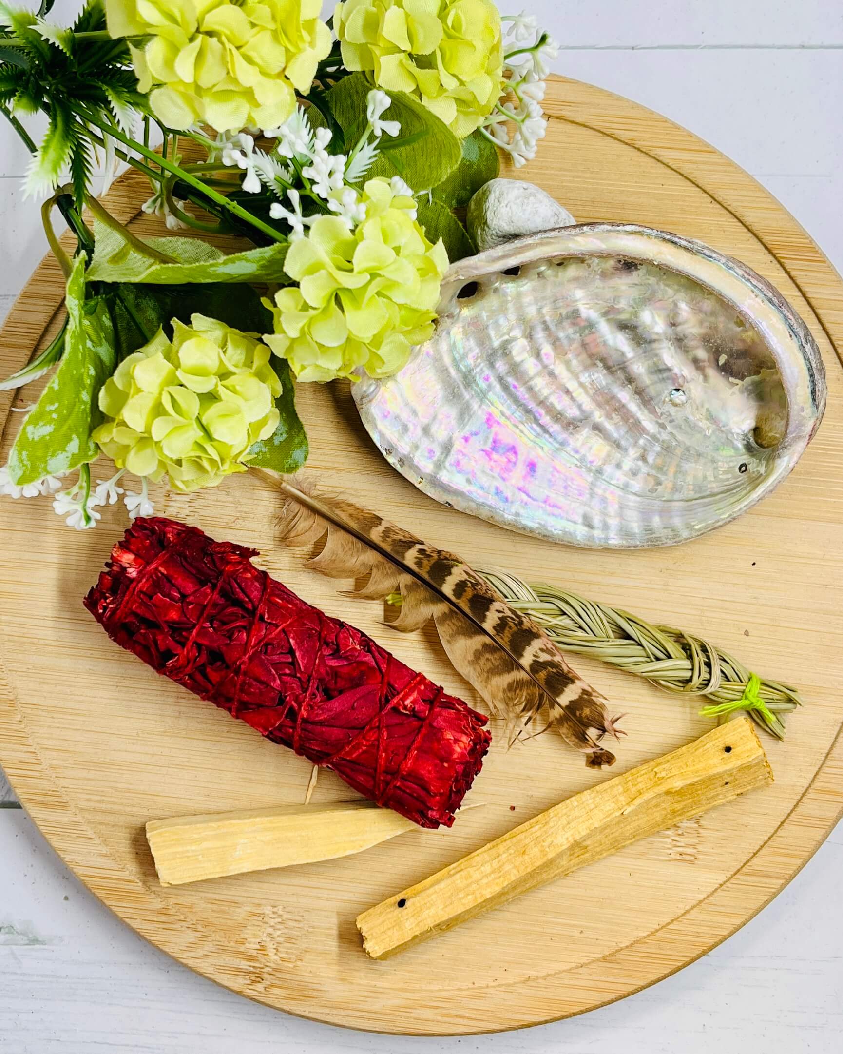 Smudge Healers Set Dragons Blood Sage