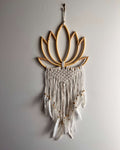 Macramé Lotus Wall Hanging Boho
