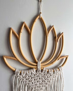 Macramé Lotus Wall Hanging Boho