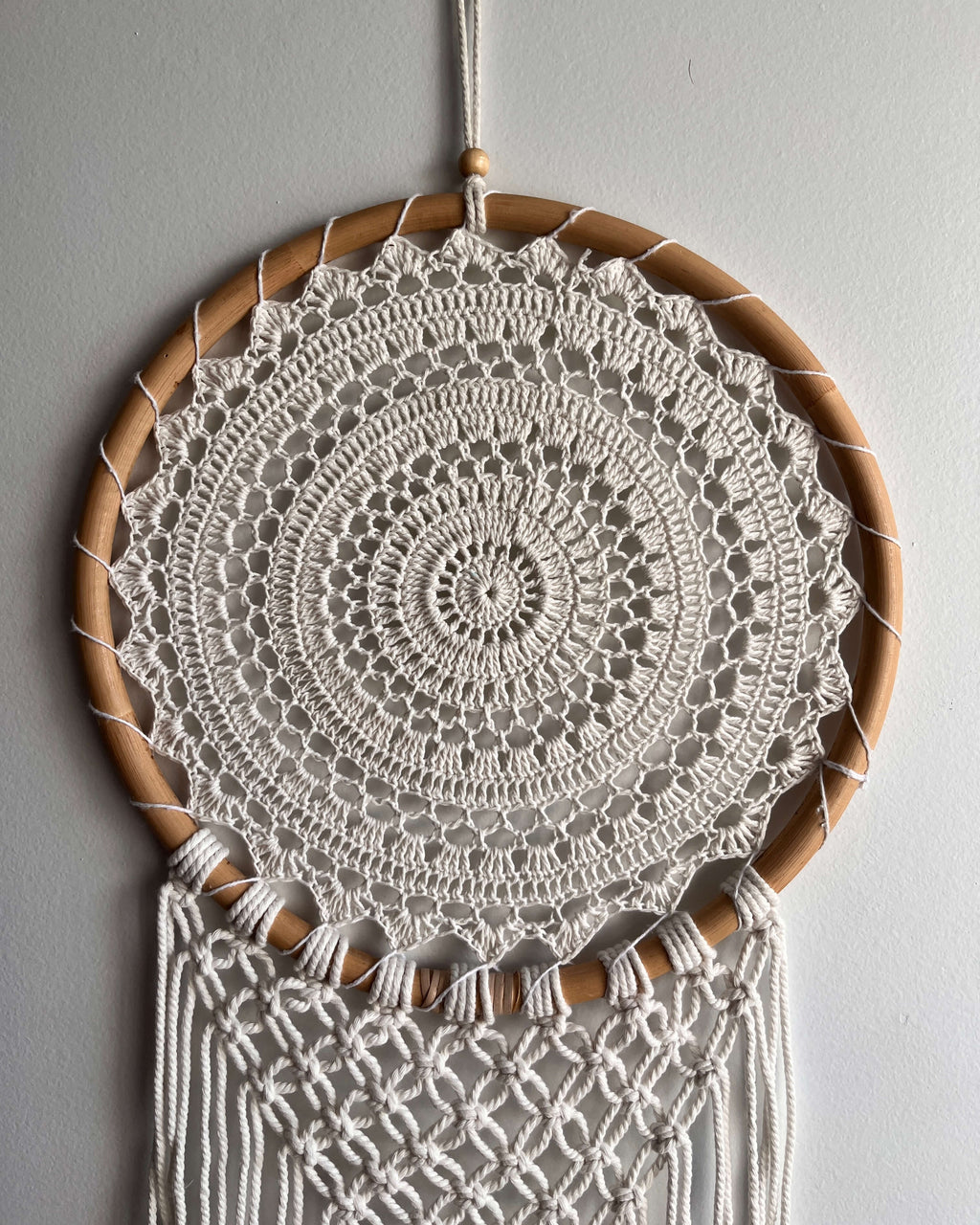 Macramé Dream Catcher Wall Hanging Boho