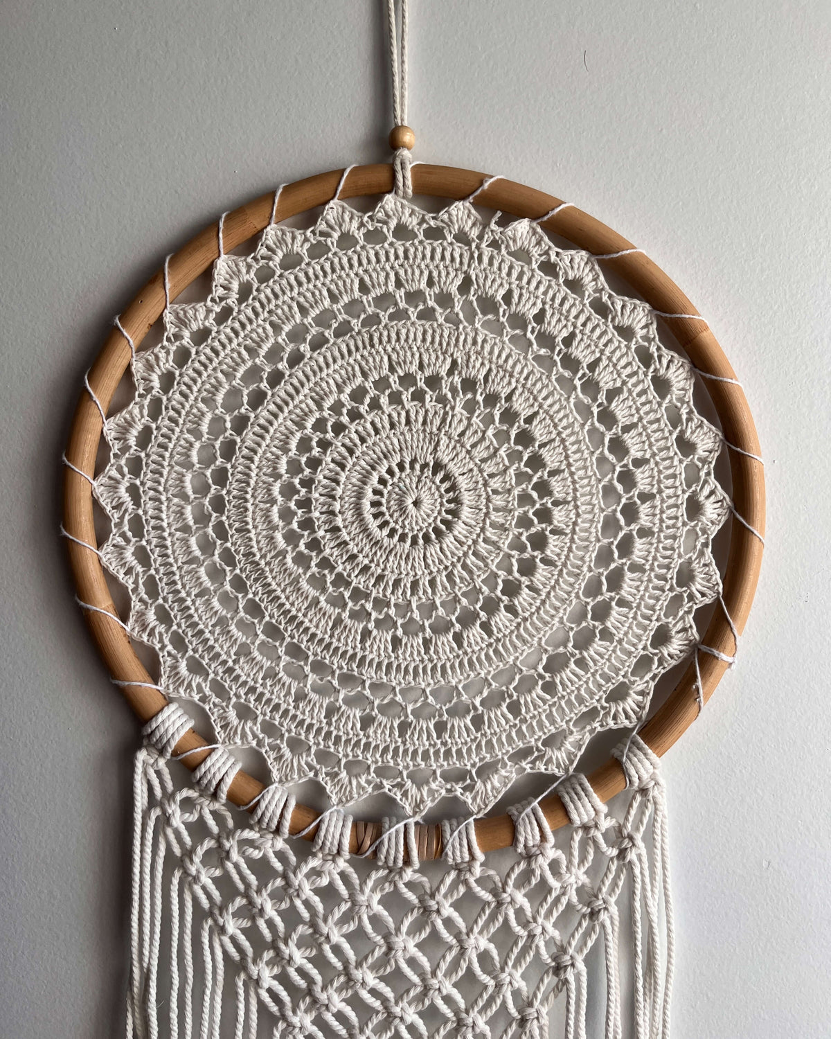 Macramé Dream Catcher Wall Hanging Boho