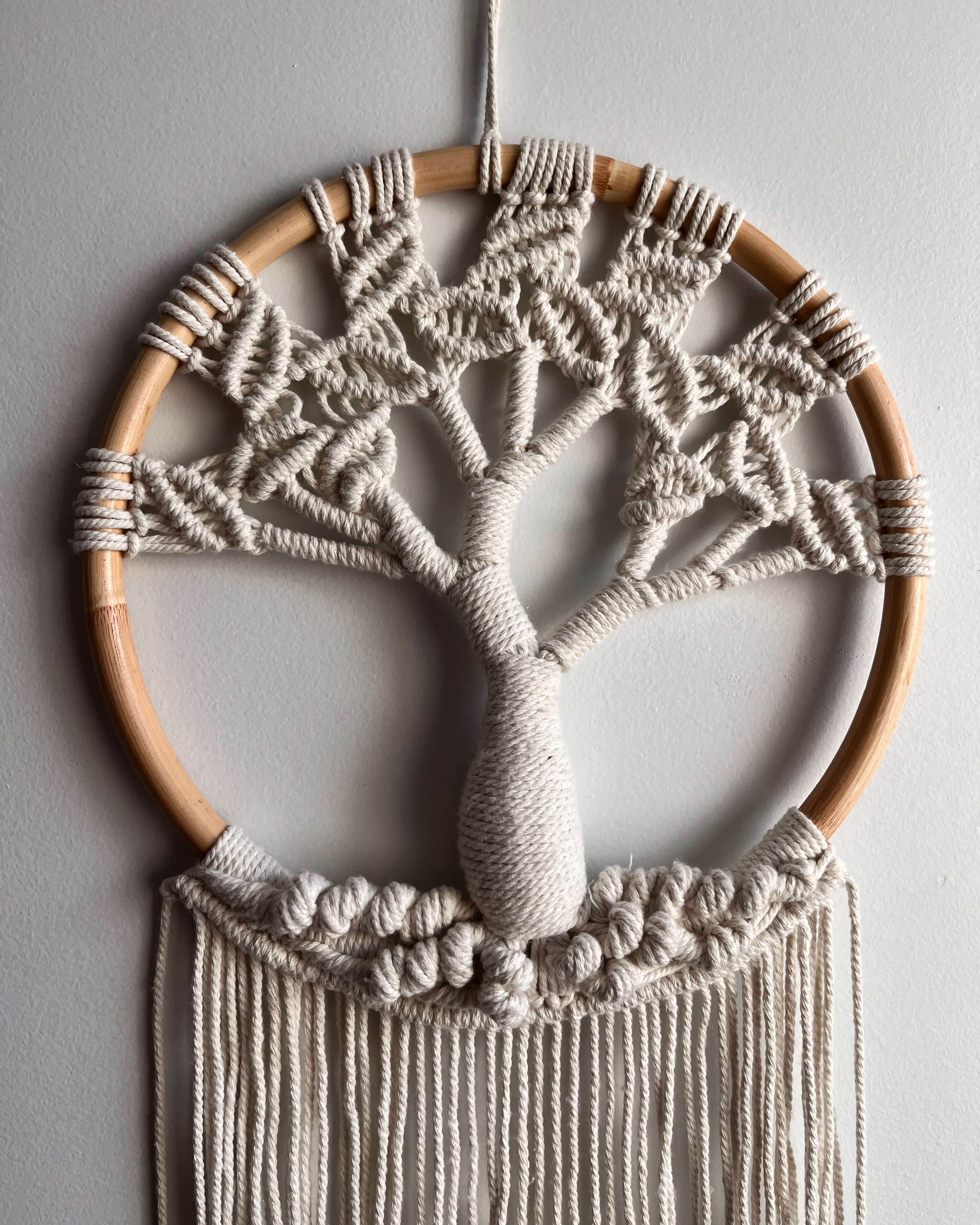 Macramé Tree of Life Wall Hanging Boho