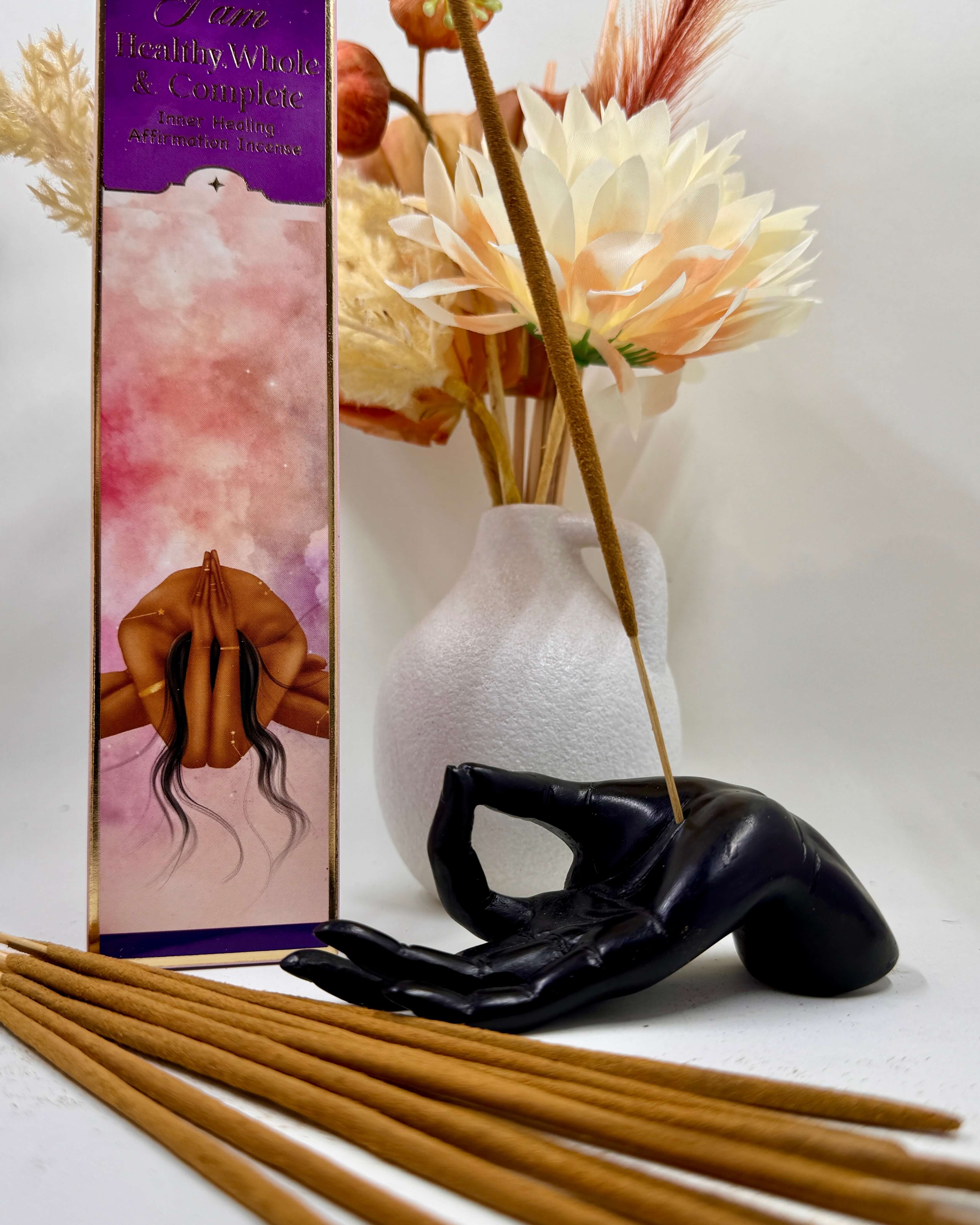 Green Tree I AM HEALTHY, WHOLE & COMPLETE Manifestation Incense 15g