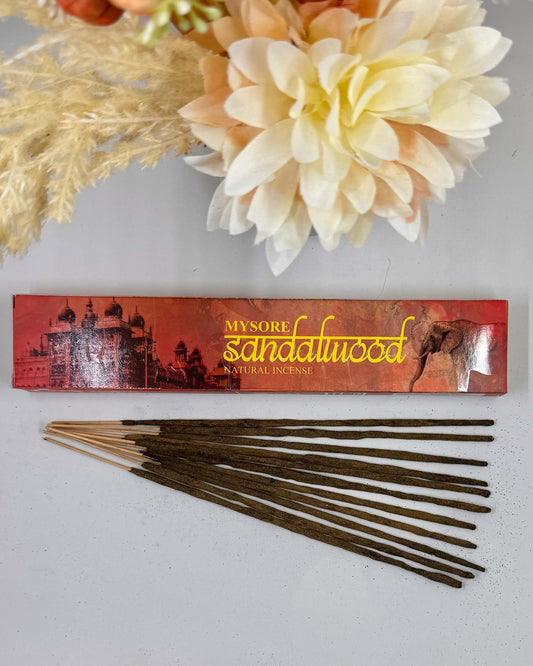 NEW MOON Mysore Sandalwood Incense 15g