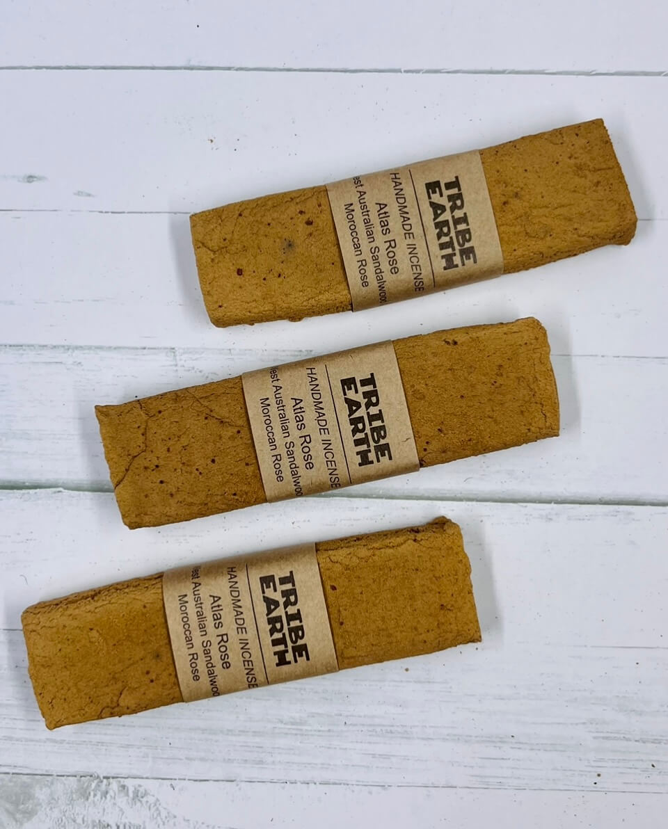 Tribe Earth ATLAS ROSE Incense Plank