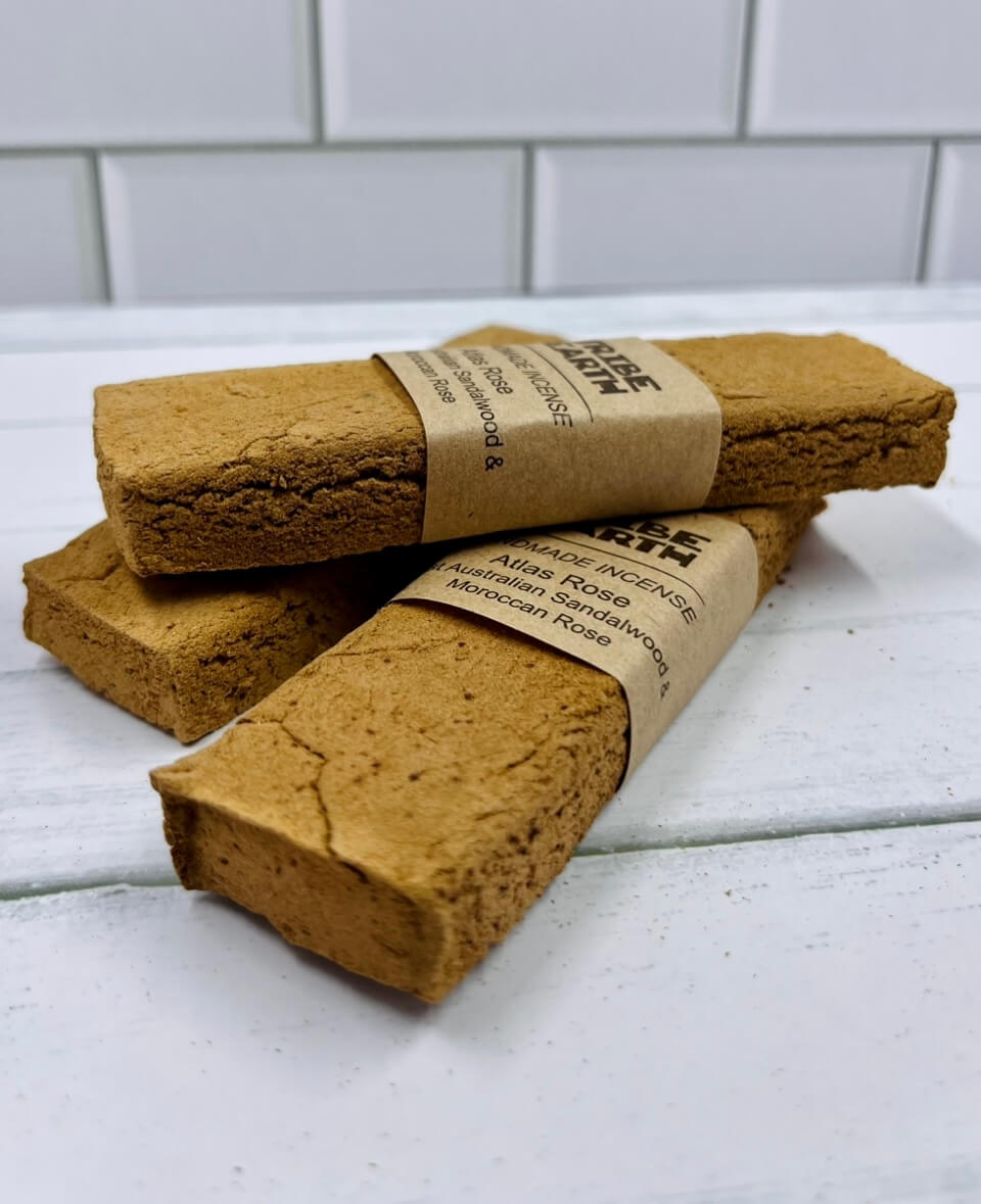 Tribe Earth ATLAS ROSE Incense Plank