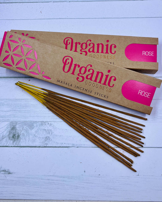 Organic Goodness Incense ROSE
