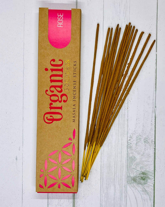 Organic Goodness Incense ROSE
