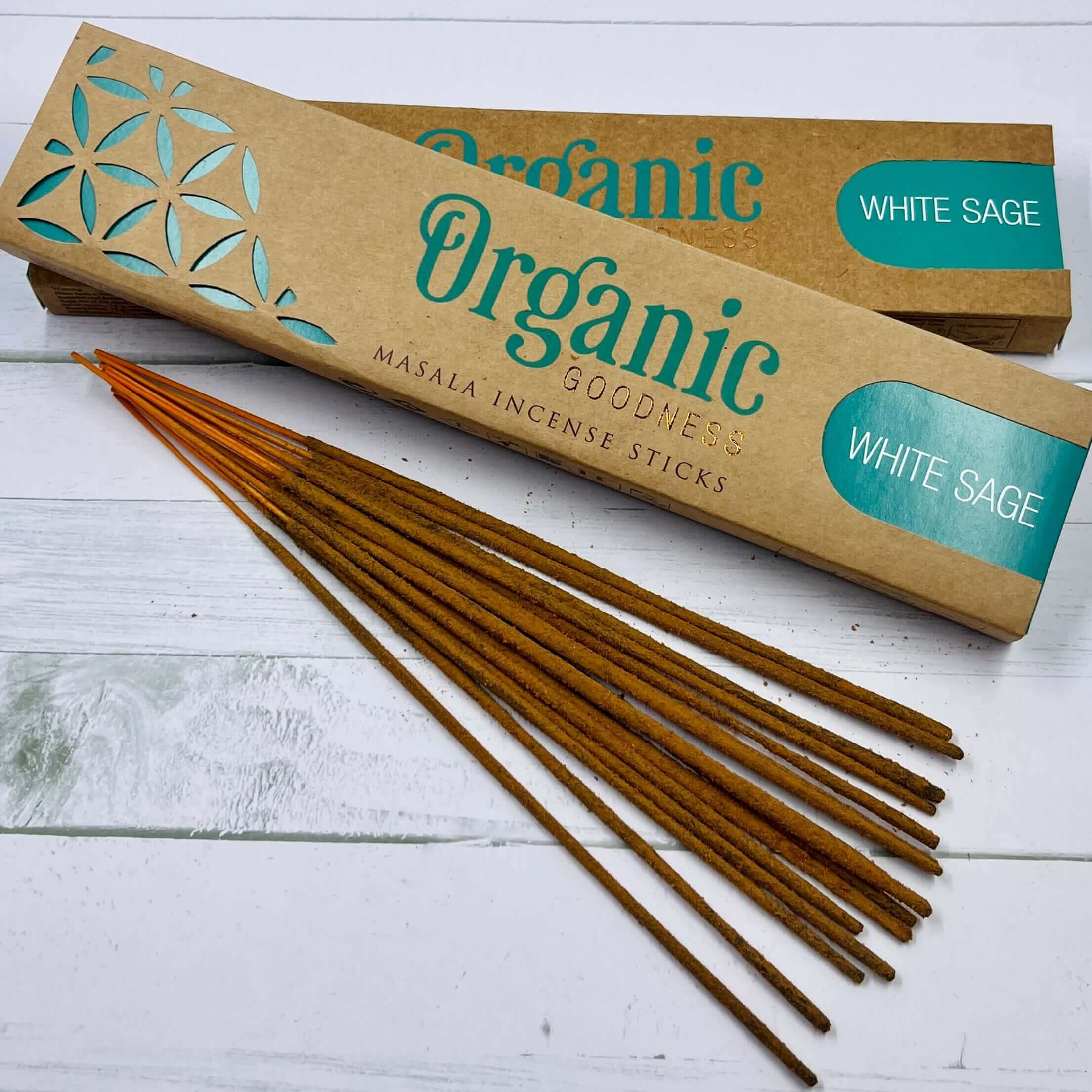 Organic Goodness Incense WHITE SAGE