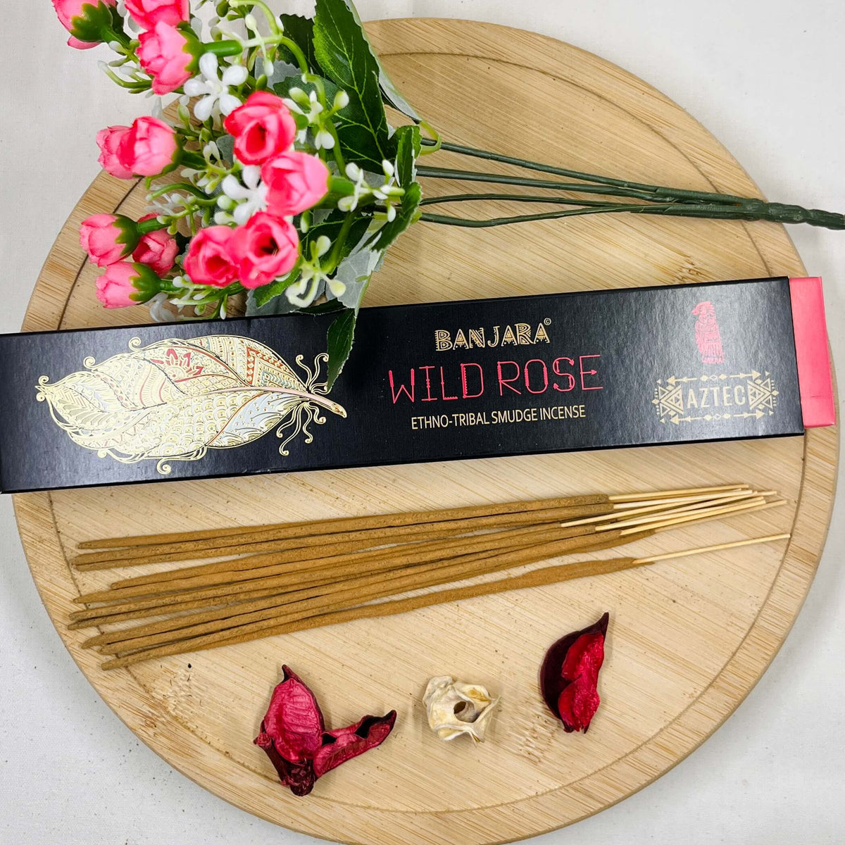Banjara Aztec Incense WILD ROSE