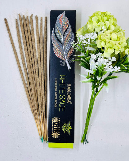 Banjara Aztec Incense WHITE SAGE