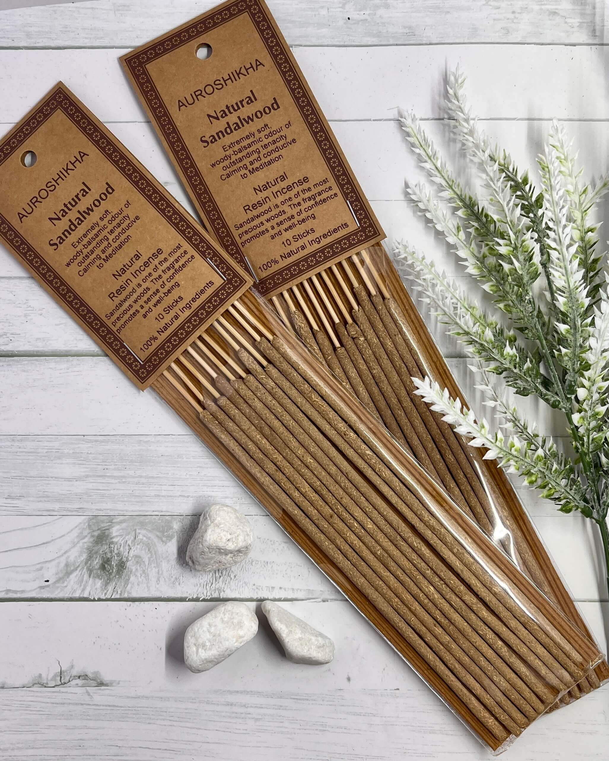 Auroshikha Natural Resin Sandalwood Incense