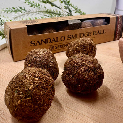 Ananda Himalayan Masala Smudge Ball Bomb SANDAL