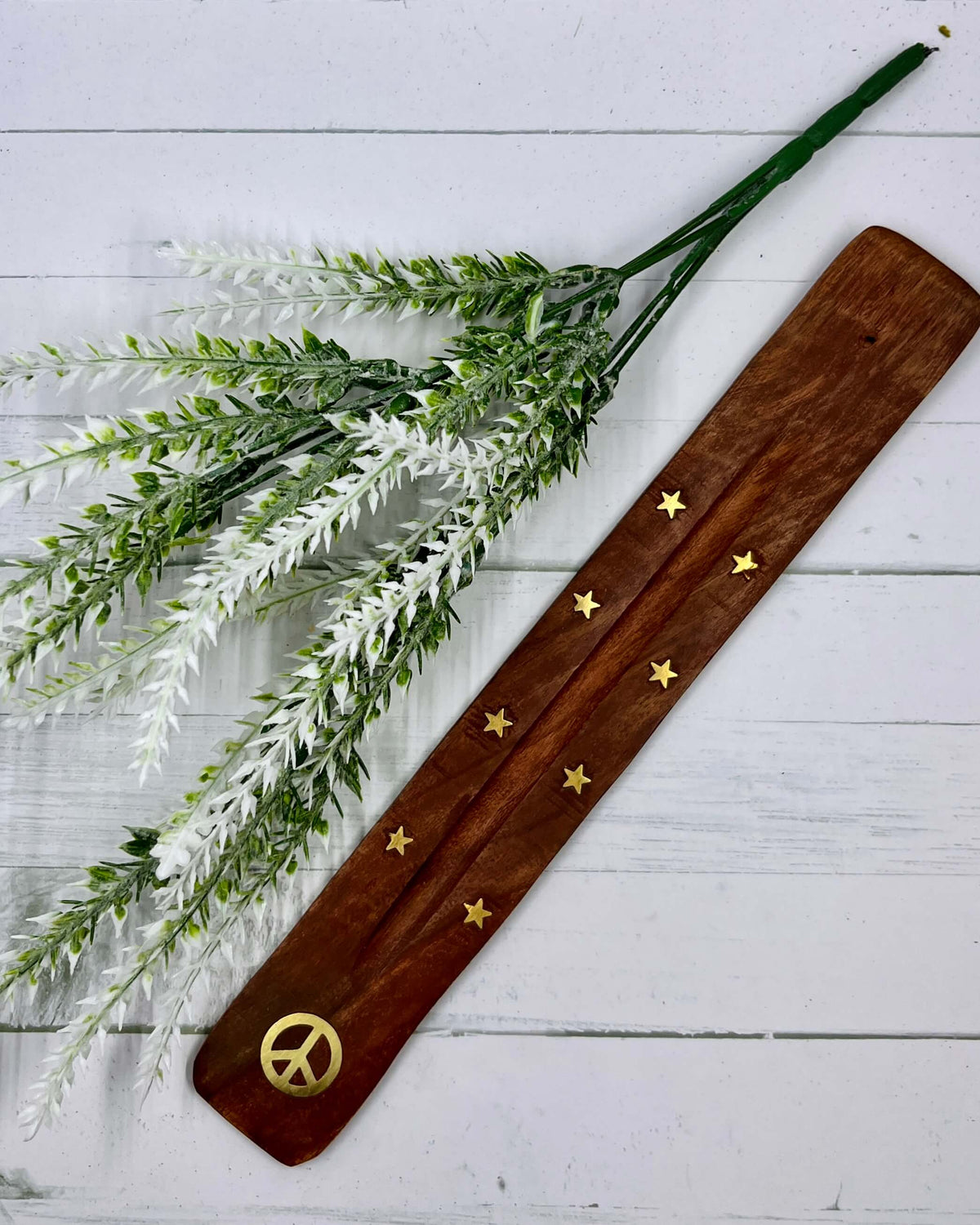 Wooden Flat Ash Catcher 30cm