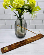 Wooden Flat Ash Catcher 30cm
