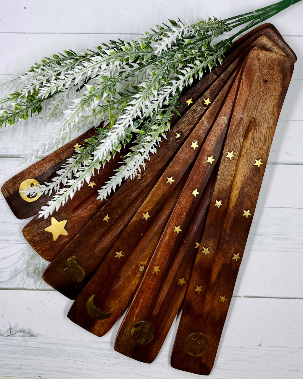 Wooden Flat Ash Catcher 30cm