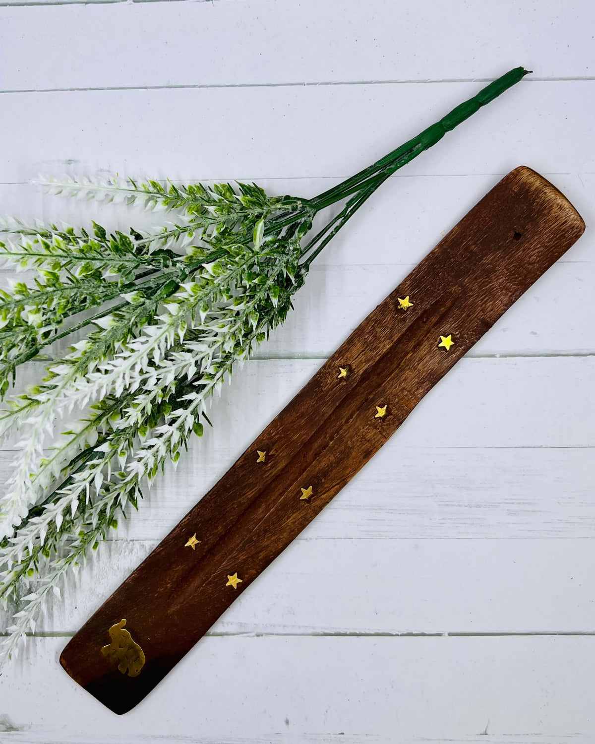 Wooden Flat Ash Catcher 30cm