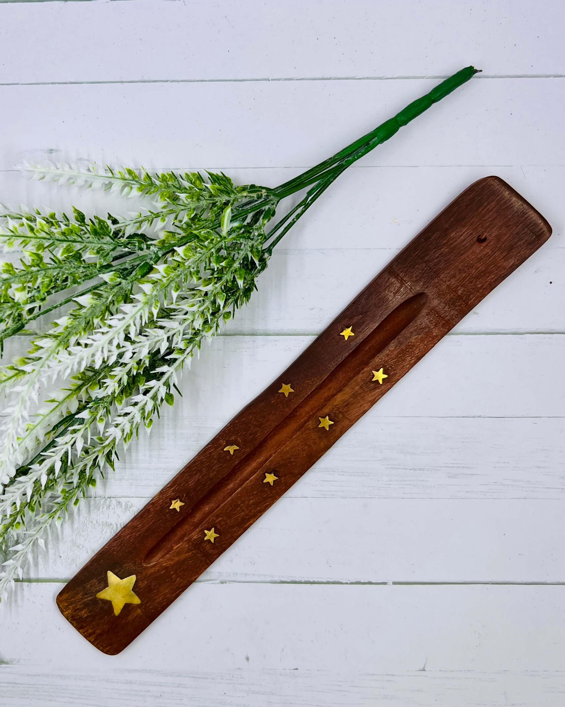 Wooden Flat Ash Catcher 30cm