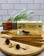 Native Soul Incense Smudge Sticks PALO SANTO & COPAL