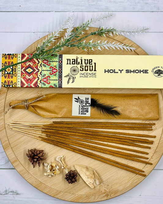 Native Soul Incense Smudge Sticks HOLY SMOKE