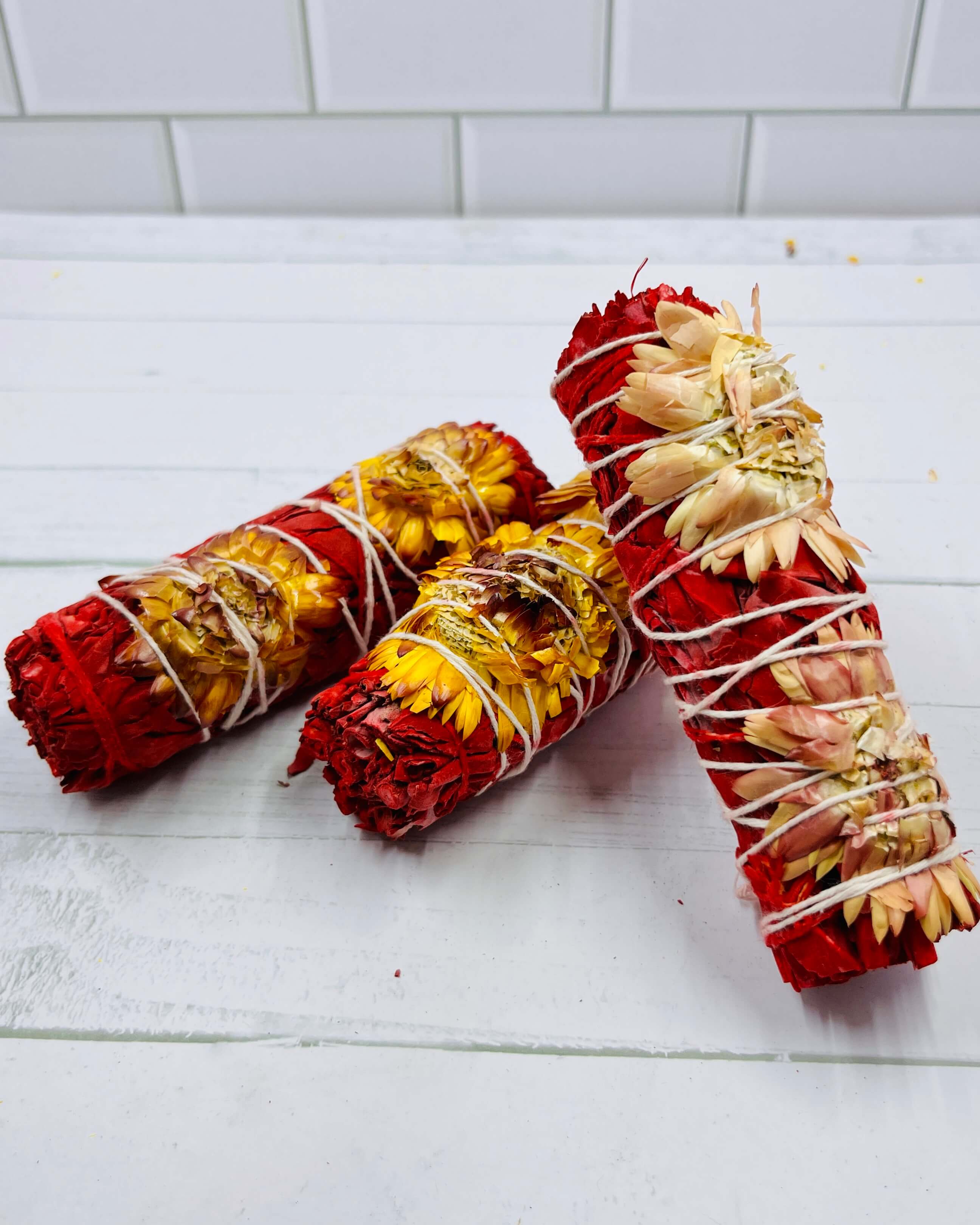 Divine Dragon Blood Sage smudge stick 10cm