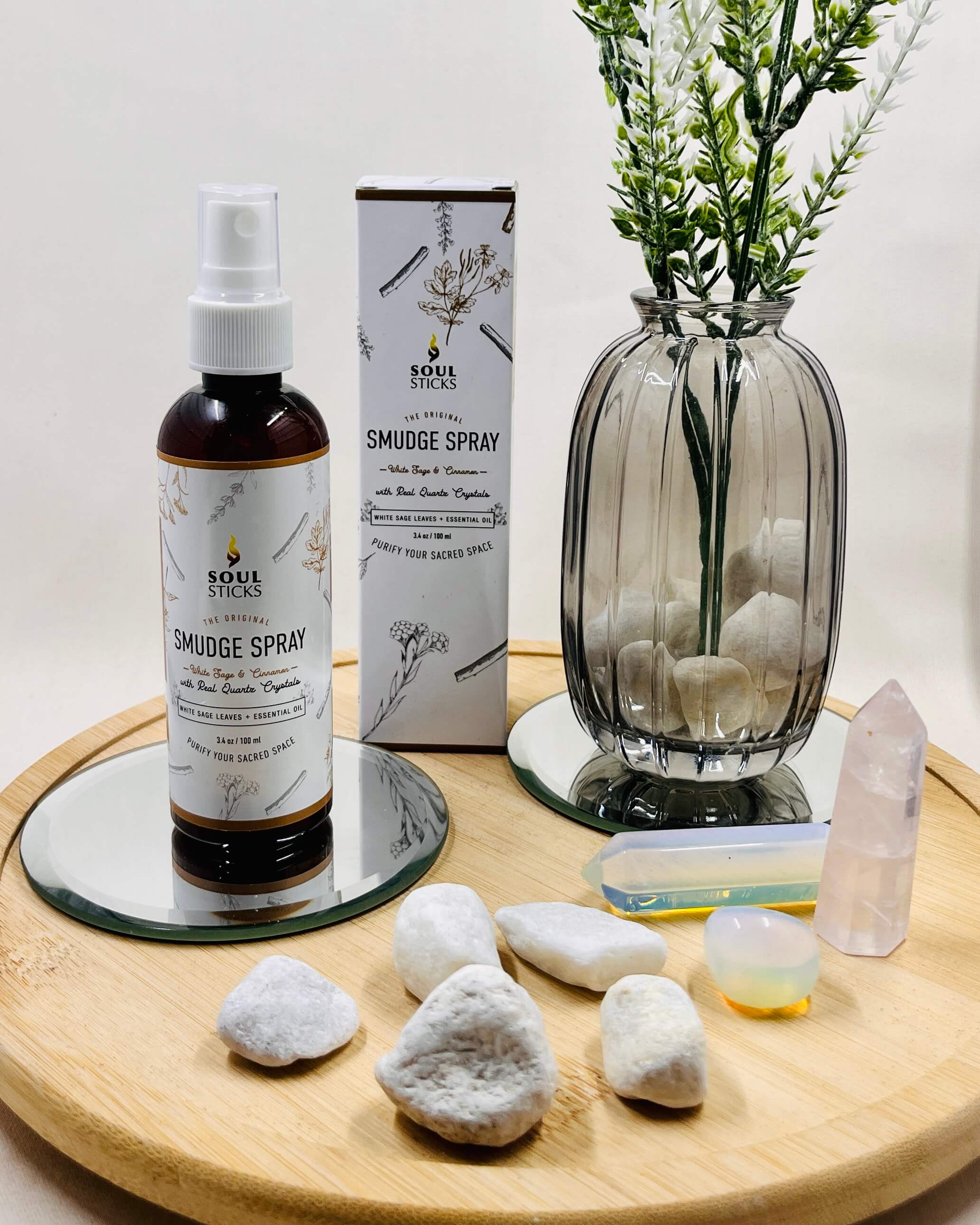 Soul Sticks SMUDGE SPRAY White Sage & Cinnamon 100mL