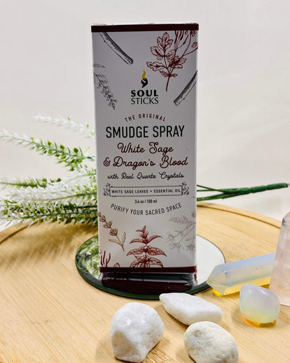 Soul Sticks SMUDGE SPRAY White Sage & Dragons Blood 100mL