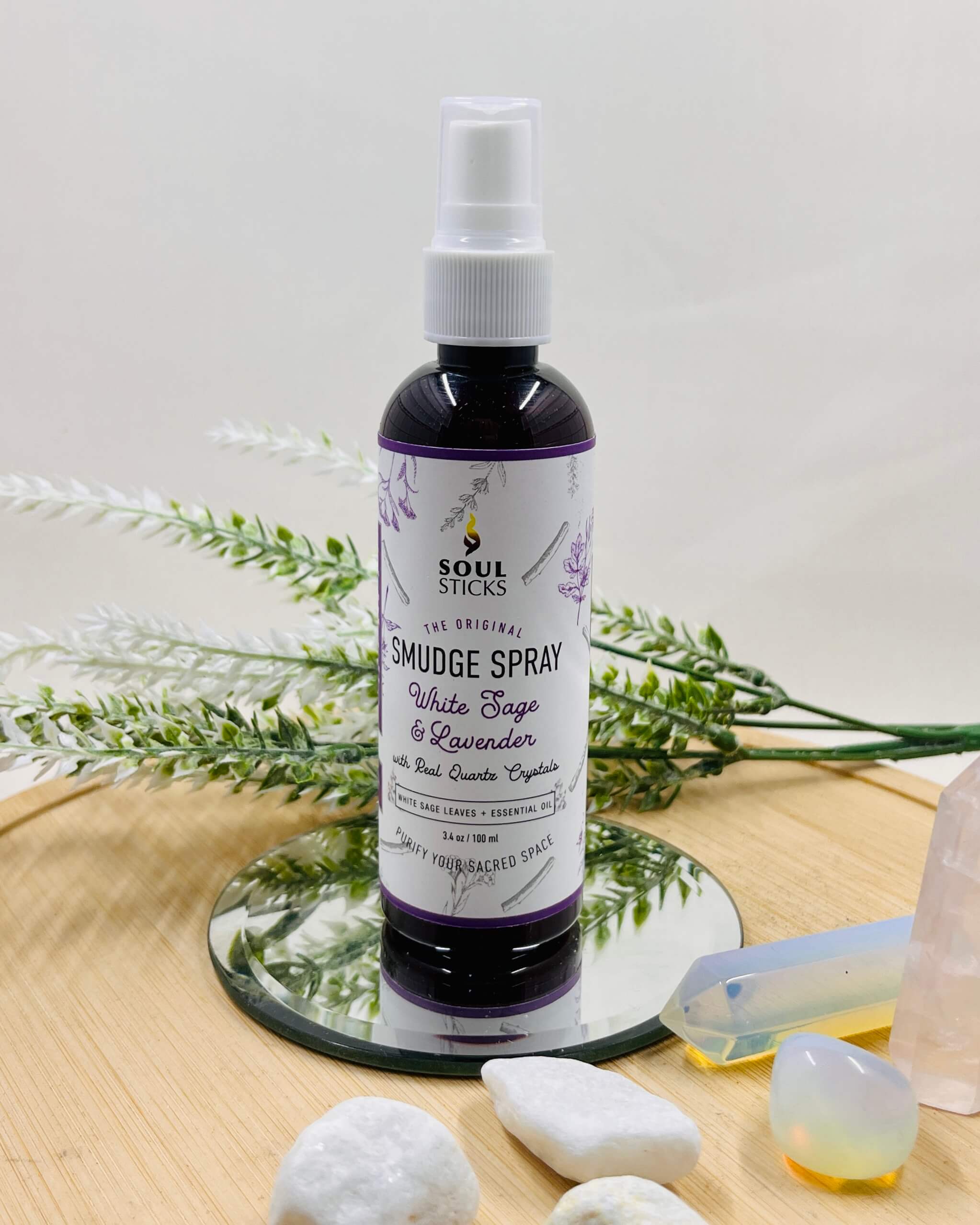 Soul Sticks SMUDGE SPRAY White Sage & Lavender 100mL