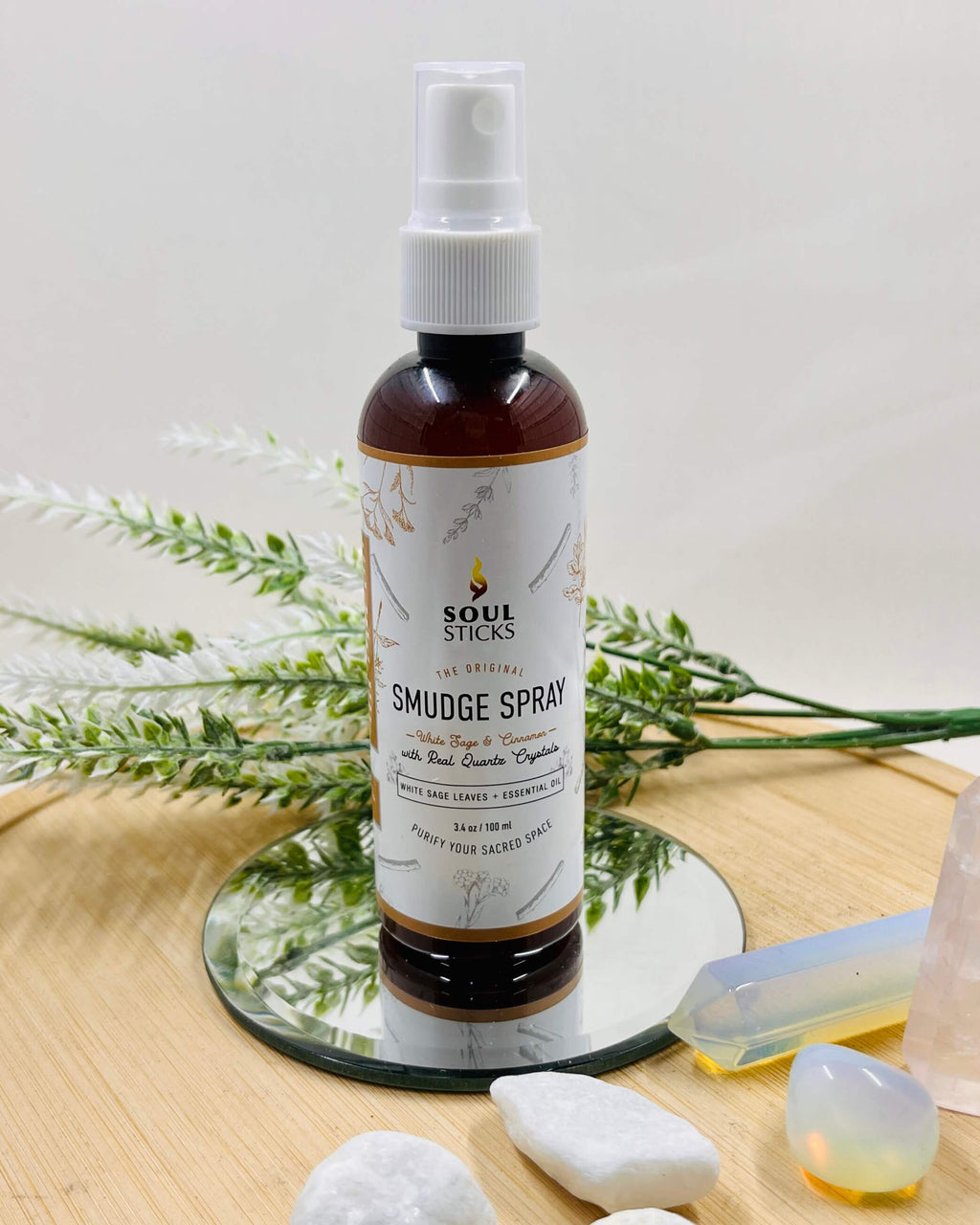 Soul Sticks SMUDGE SPRAY White Sage & Cinnamon 100mL