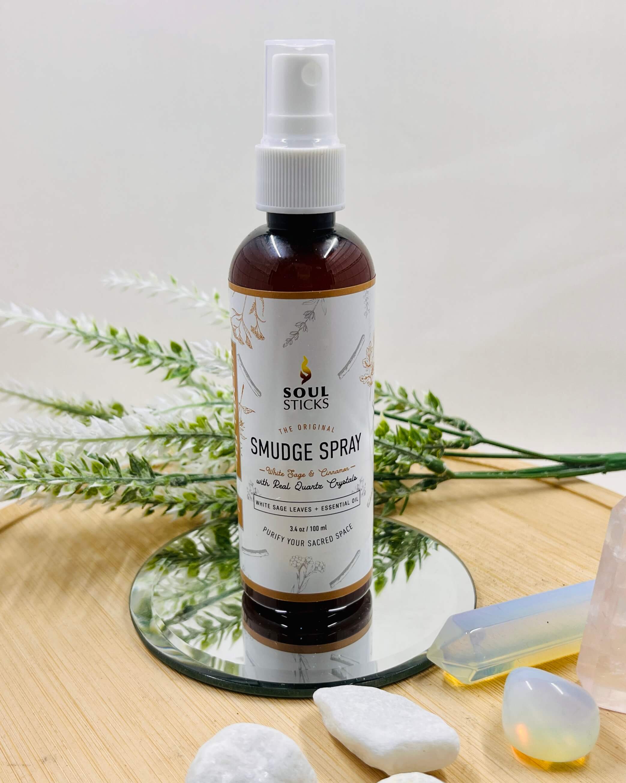 Soul Sticks SMUDGE SPRAY White Sage & Cinnamon 100mL