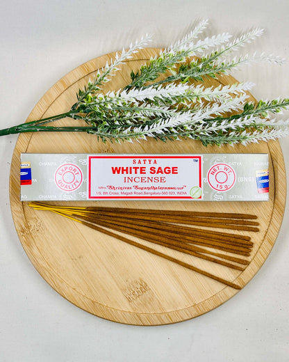 Satya WHITE SAGE Incense