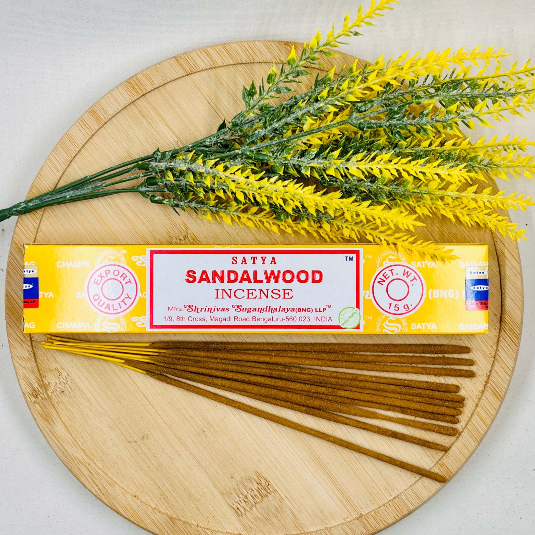 Satya BNG Earth SANDALWOOD Incense