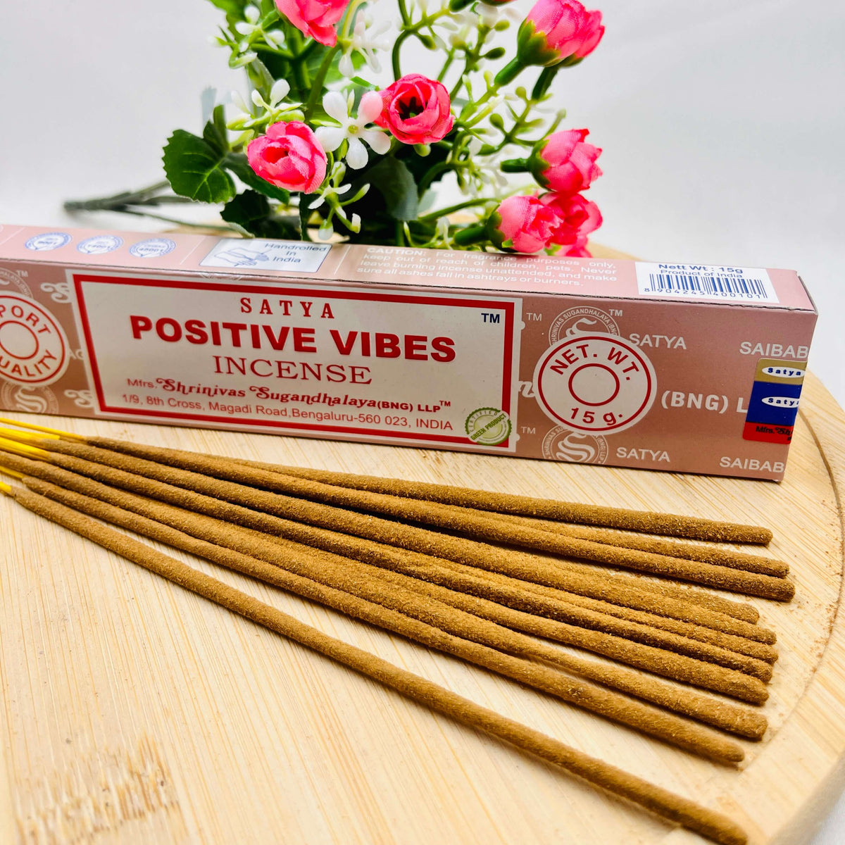Satya BNG Earth POSITIVE VIBES Incense